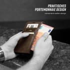 moex Casual Case Samsung Galaxy J3 (2016) Hülle klappbar Leder Optik – Produktbild 2