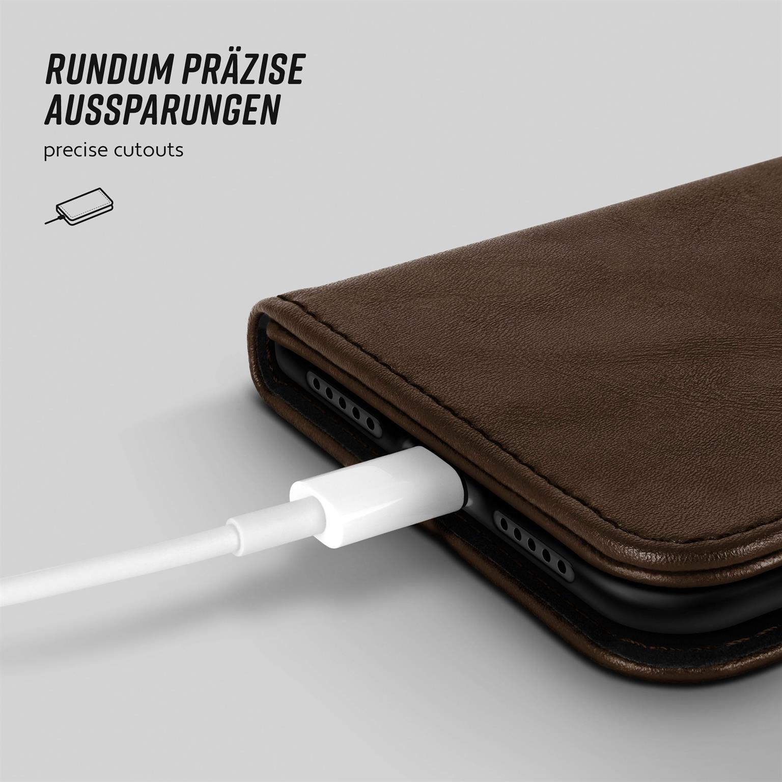 moex Casual Case Samsung Galaxy J3 (2016) Hülle klappbar Leder Optik – Weiteres Produktbild 6