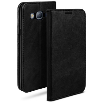 moex Casual Case Samsung Galaxy J3 (2016) Hülle klappbar Leder Optik – Onyx moex Casual Case Samsung Galaxy J3 (2016) Hülle klappbar Leder Optik – Onyx