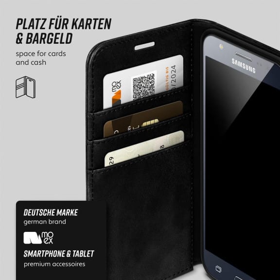 moex Casual Case Samsung Galaxy J5 (2015) Hülle klappbar Leder Optik – Weiteres Produktbild 3 moex Casual Case Samsung Galaxy J5 (2015) Hülle klappbar Leder Optik – Weiteres Produktbild 3