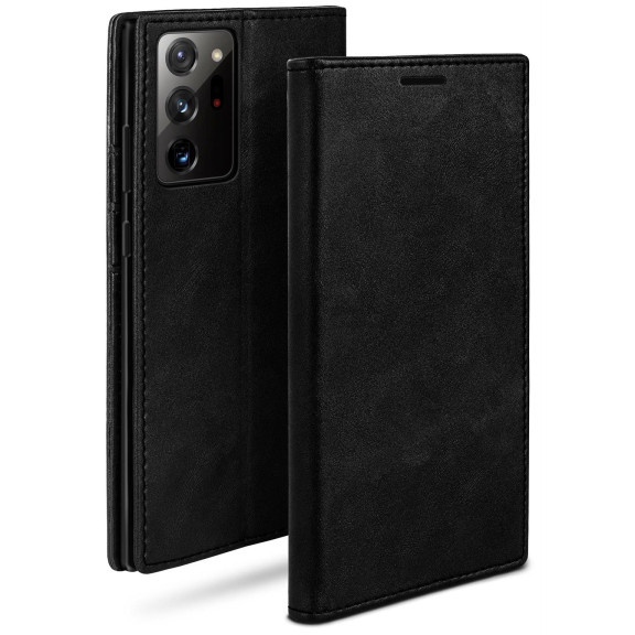 moex Casual Case Samsung Galaxy Note 20 Ultra 5G Hülle klappbar Leder Optik – Weiteres Produktbild 1