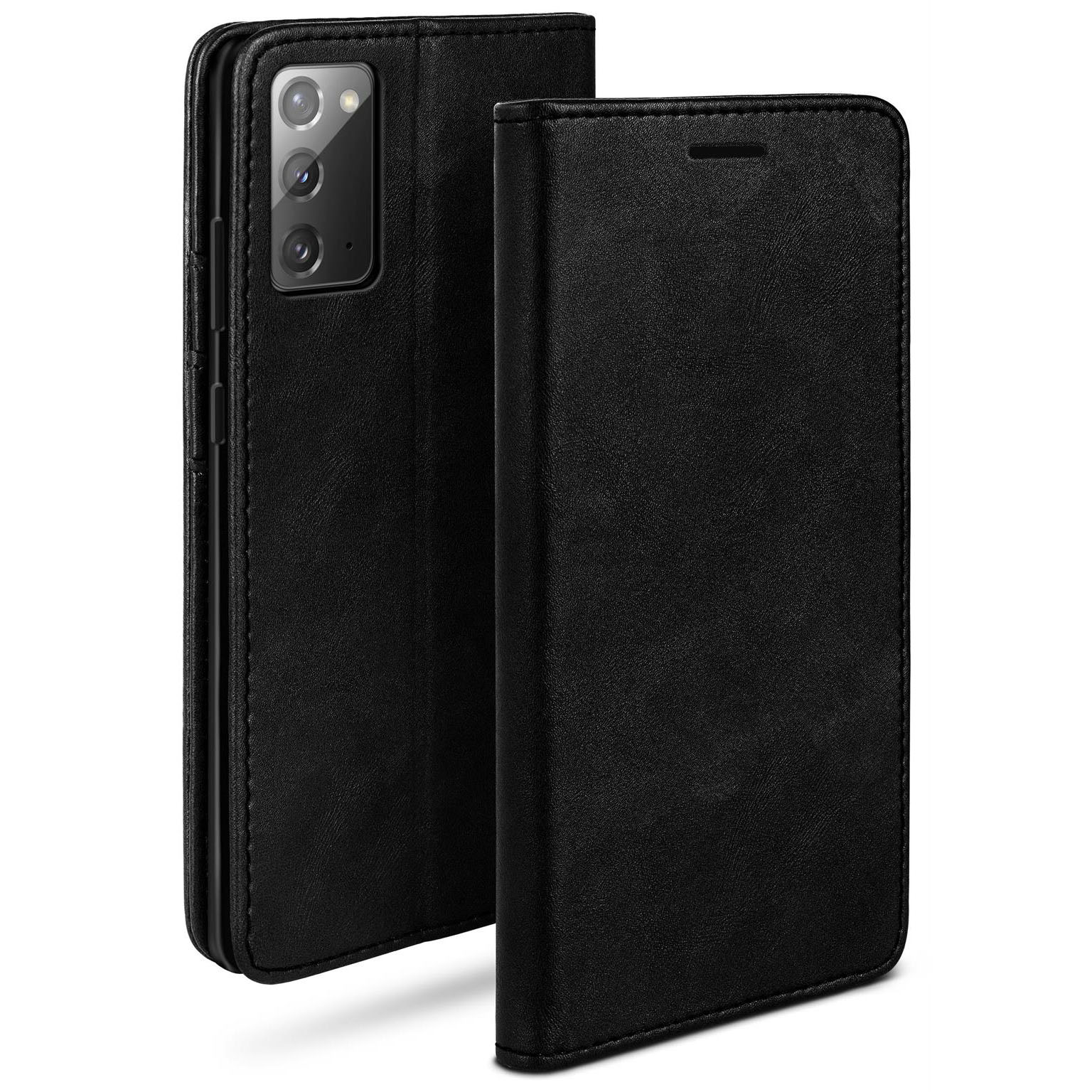 moex Casual Case Samsung Galaxy Note 20 5G Hülle klappbar Leder Optik – undefined