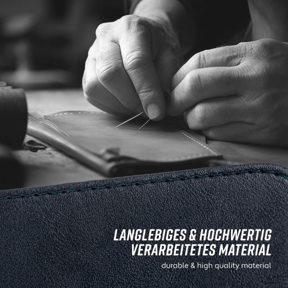 moex Casual Case Samsung Galaxy S10 Plus Hülle klappbar Leder Optik – Weiteres Produktbild 5