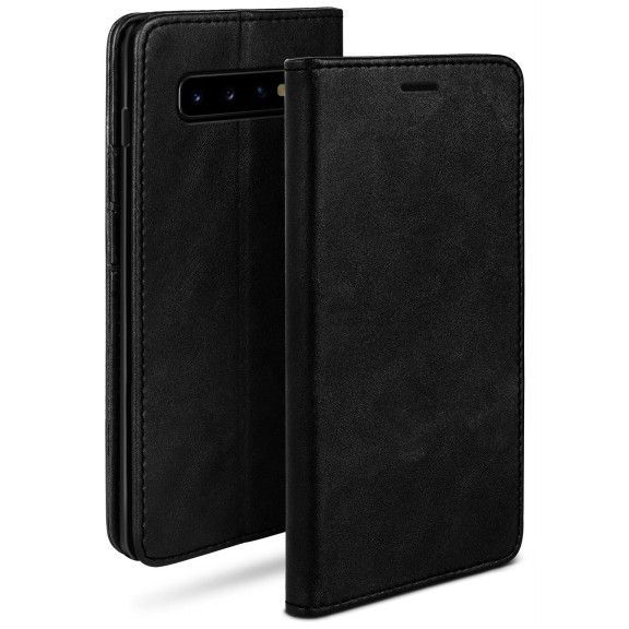 moex Casual Case Samsung Galaxy S10 Plus Hülle klappbar Leder Optik – Weiteres Produktbild 1 moex Casual Case Samsung Galaxy S10 Plus Hülle klappbar Leder Optik – Weiteres Produktbild 1