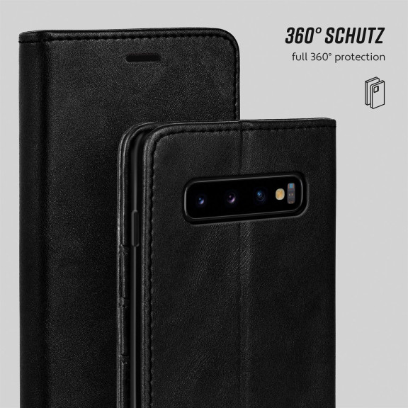 moex Casual Case Samsung Galaxy S10 Plus Hülle klappbar Leder Optik – Weiteres Produktbild 6 moex Casual Case Samsung Galaxy S10 Plus Hülle klappbar Leder Optik – Weiteres Produktbild 6