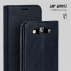 moex Casual Case Samsung Galaxy S3 Hülle klappbar Leder Optik – Weiteres Produktbild 6