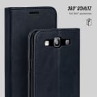 moex Casual Case Samsung Galaxy S3 Hülle klappbar Leder Optik – Produktbild 6