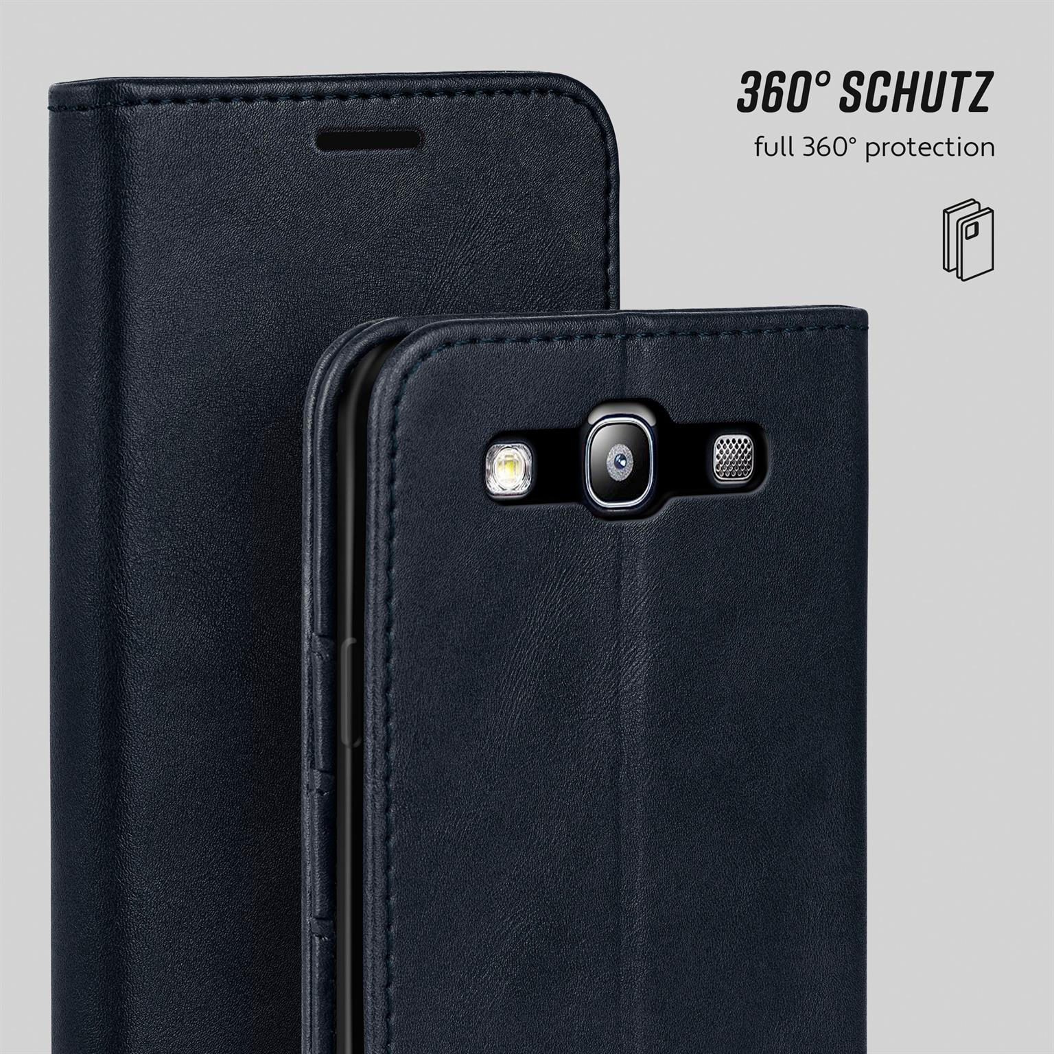 moex Casual Case Samsung Galaxy S3 Hülle klappbar Leder Optik – Weiteres Produktbild 5