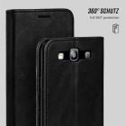 moex Casual Case Samsung Galaxy S3 Hülle klappbar Leder Optik – Weiteres Produktbild 6