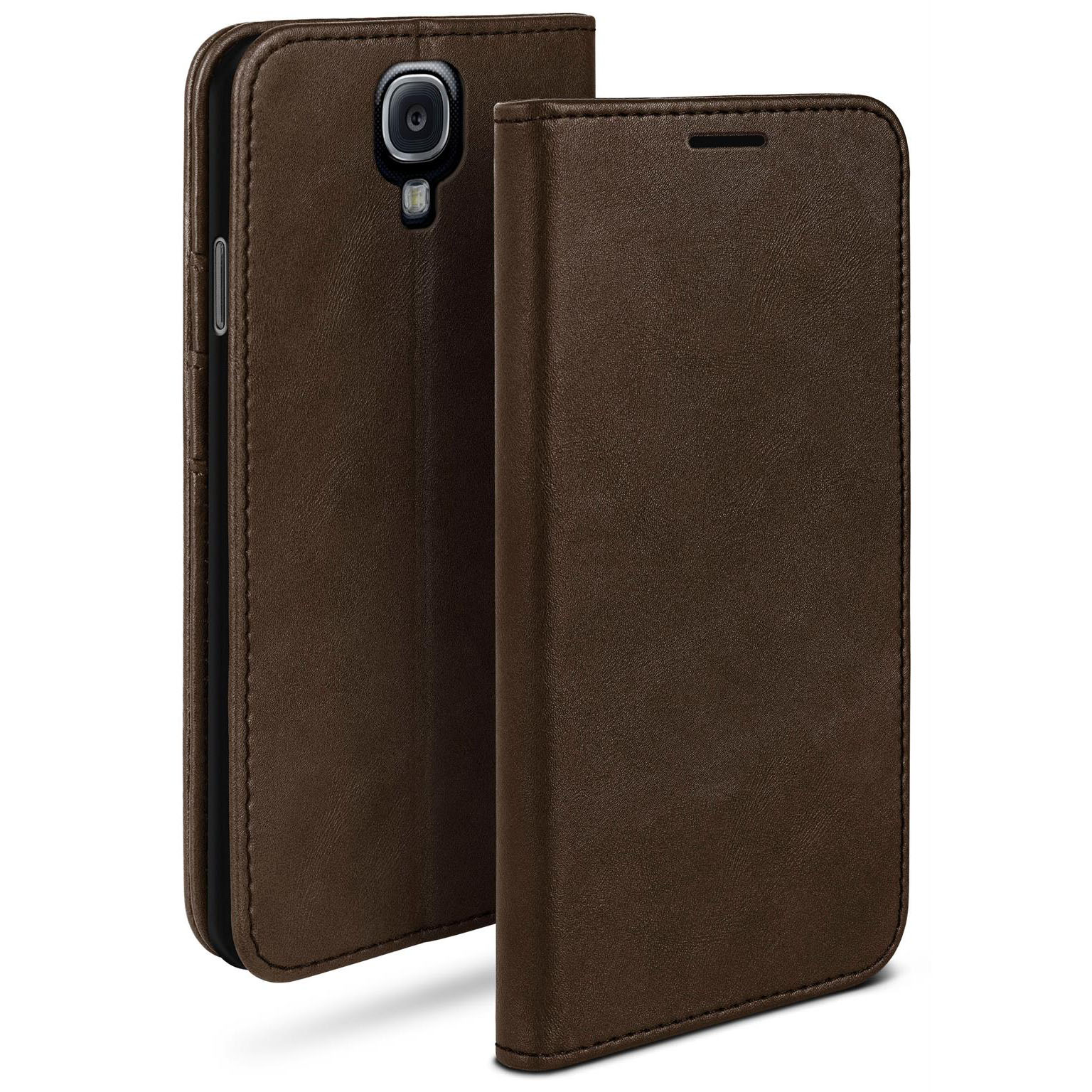 moex Casual Case Samsung Galaxy S4 Hülle klappbar Leder Optik – Weiteres Produktbild 1 moex Casual Case Samsung Galaxy S4 Hülle klappbar Leder Optik – Weiteres Produktbild 1