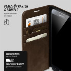 moex Casual Case Samsung Galaxy S4 Hülle klappbar Leder Optik – Weiteres Produktbild 3