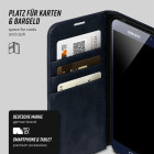 moex Casual Case Samsung Galaxy S5 Hülle klappbar Leder Optik – Weiteres Produktbild 3