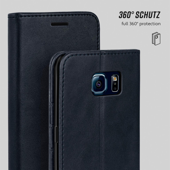 moex Casual Case Samsung Galaxy S6 Edge Hülle klappbar Leder Optik – Weiteres Produktbild 6 moex Casual Case Samsung Galaxy S6 Edge Hülle klappbar Leder Optik – Weiteres Produktbild 6