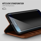 moex Casual Case Samsung Galaxy S6 Edge Hülle klappbar Leder Optik – Weiteres Produktbild 4