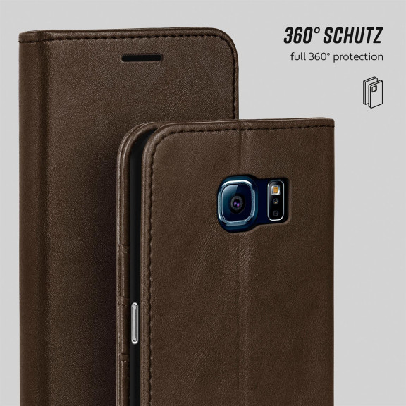 moex Casual Case Samsung Galaxy S6 Edge Hülle klappbar Leder Optik – Weiteres Produktbild 6 moex Casual Case Samsung Galaxy S6 Edge Hülle klappbar Leder Optik – Weiteres Produktbild 6