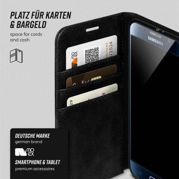 moex Casual Case Samsung Galaxy S6 Hülle klappbar Leder Optik – Weiteres Produktbild 3 moex Casual Case Samsung Galaxy S6 Hülle klappbar Leder Optik – Weiteres Produktbild 3