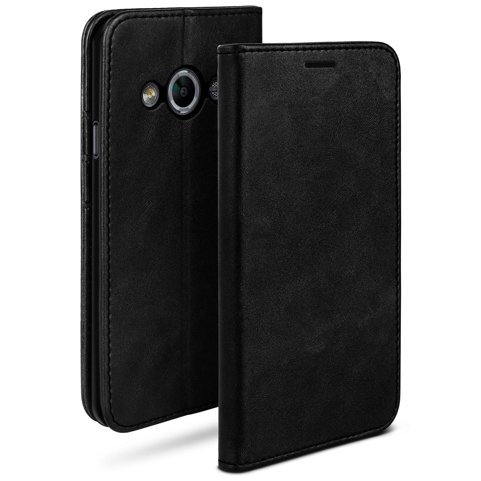 moex Casual Case Samsung Galaxy Xcover 3 Hülle klappbar Leder Optik – undefined