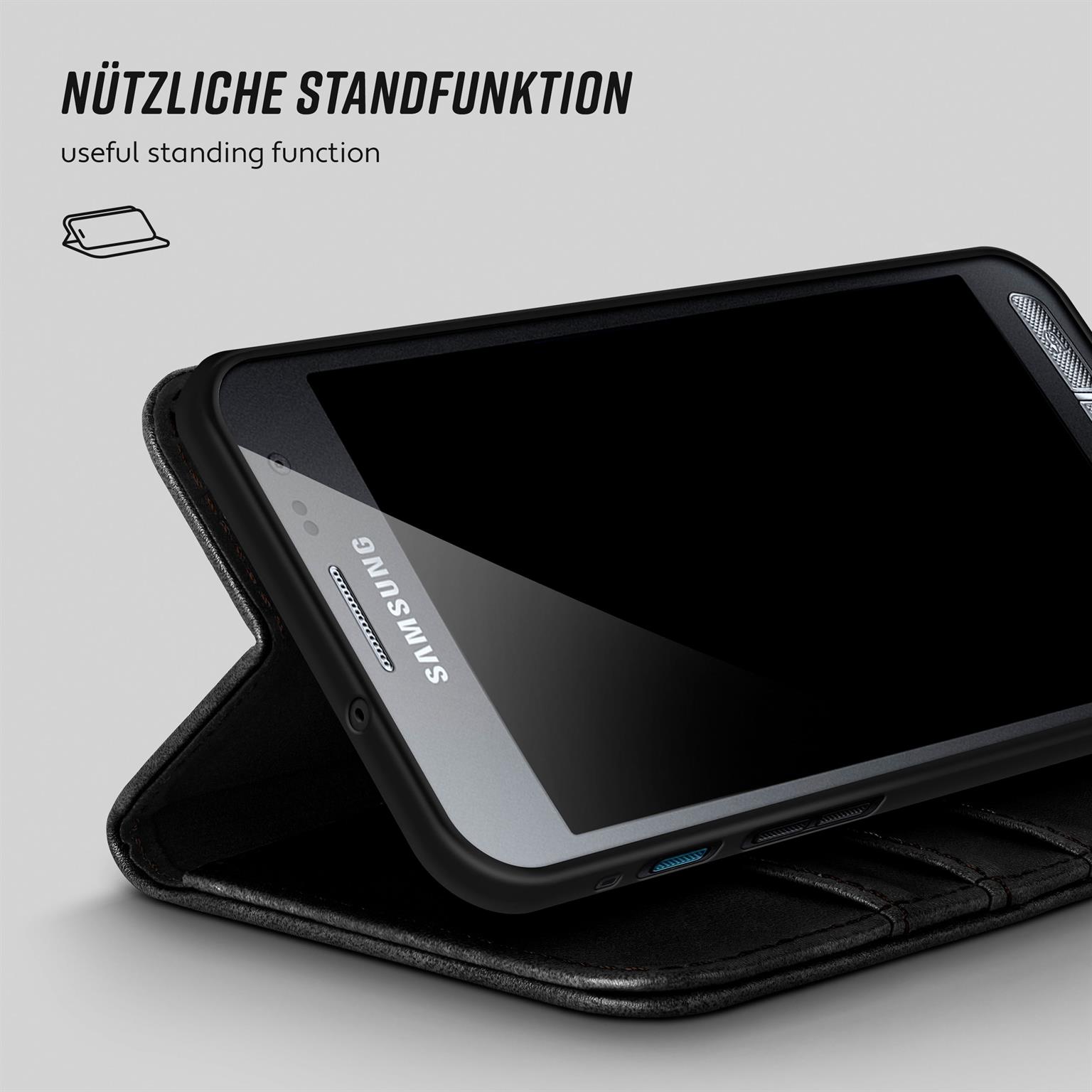 moex Casual Case Samsung Galaxy Xcover 3 Hülle klappbar Leder Optik – Weiteres Produktbild 4 moex Casual Case Samsung Galaxy Xcover 3 Hülle klappbar Leder Optik – Weiteres Produktbild 4
