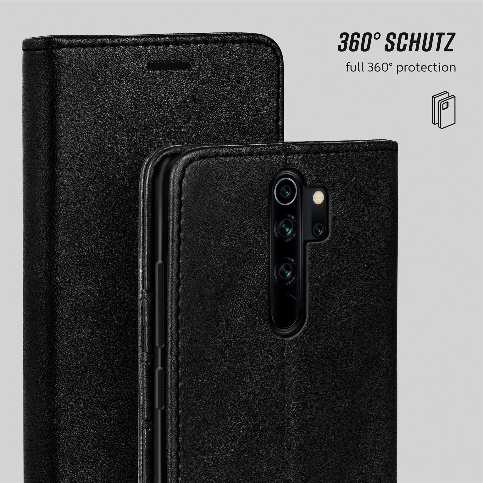 moex Casual Case Redmi Note 8 Pro Hülle klappbar Leder Optik – Weiteres Produktbild 6
