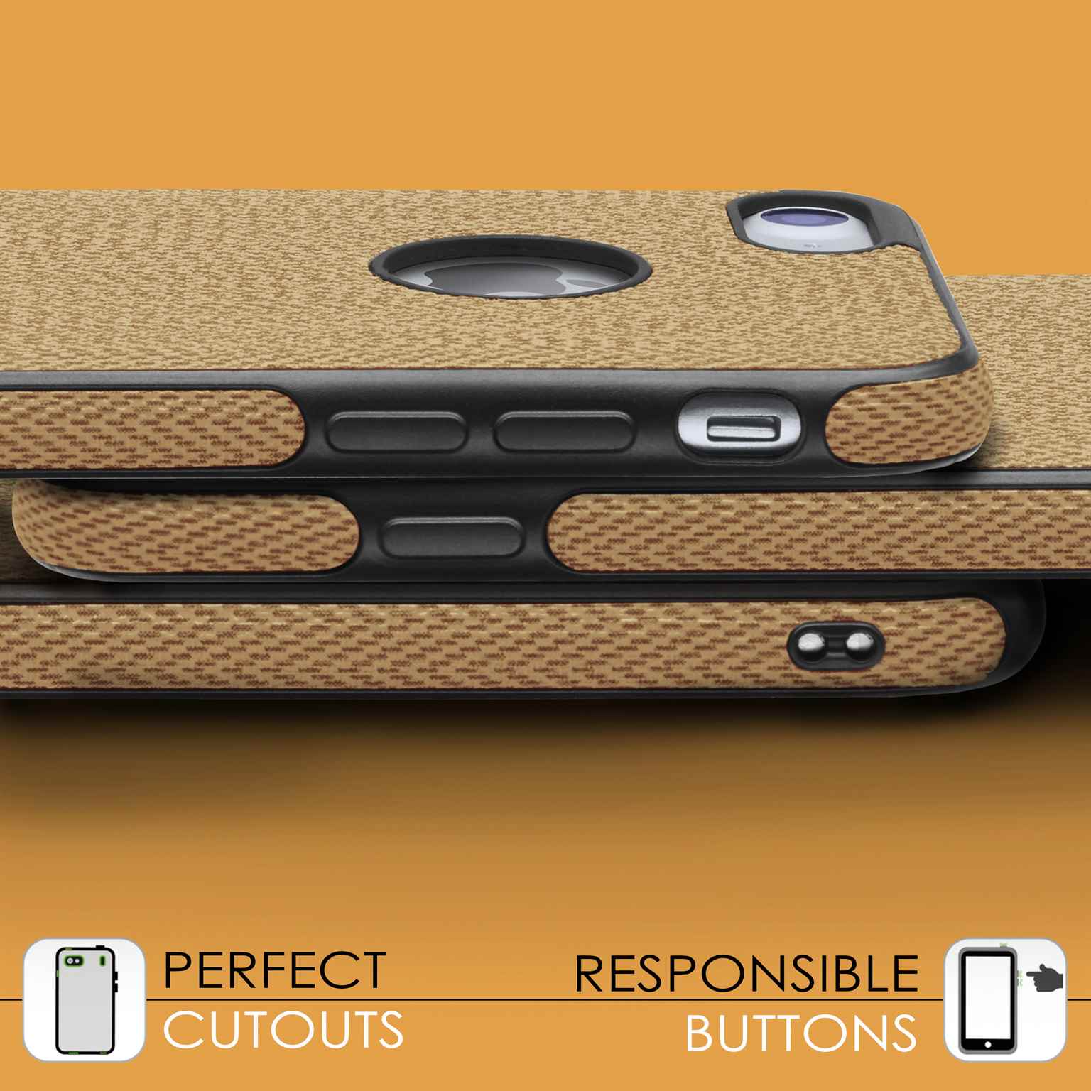 moex Chevron Case für iPhone 5s – Flexible Hülle mit erhöhtem Rand für optimalen Schutz – Weiteres Produktbild 4