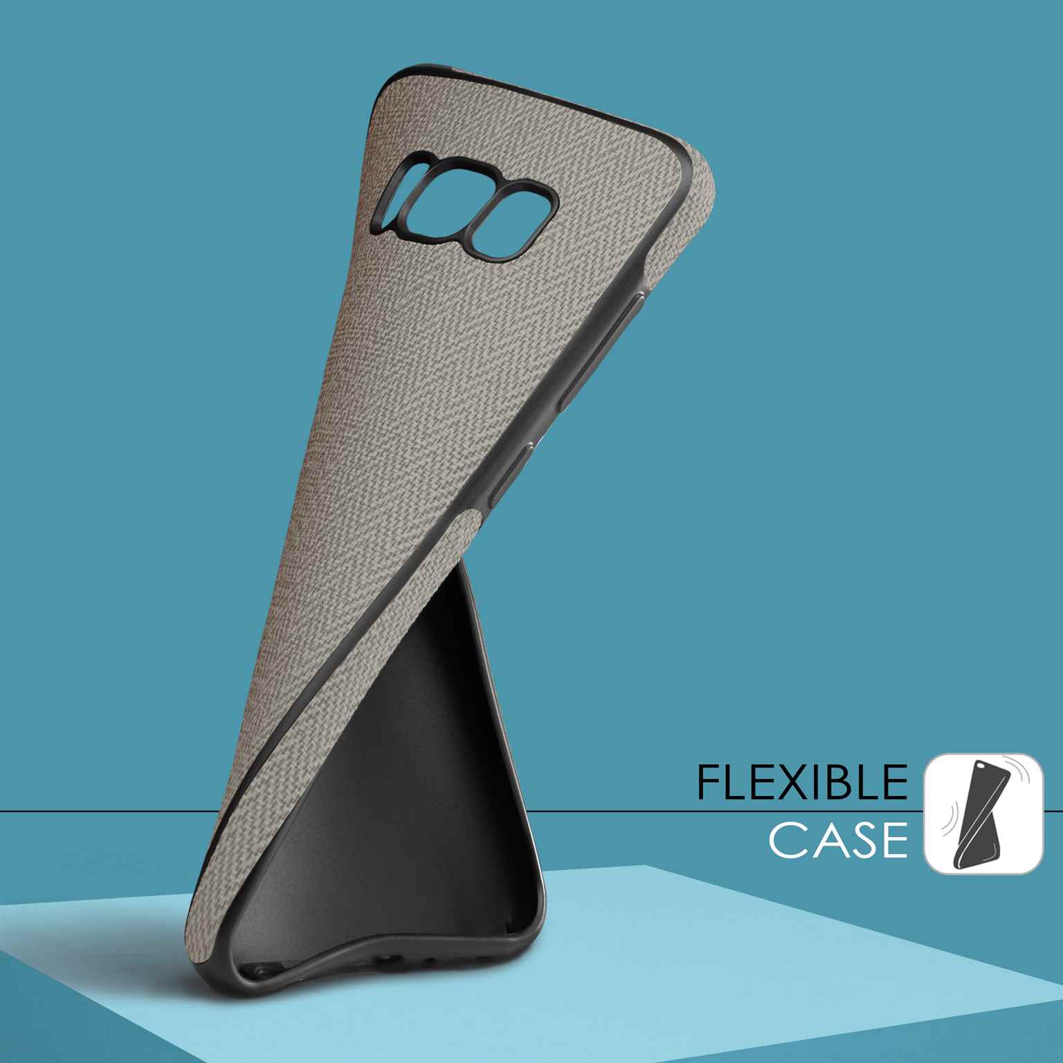 moex Chevron Case für iPhone 6 – Flexible Hülle mit erhöhtem Rand für optimalen Schutz – Weiteres Produktbild 1