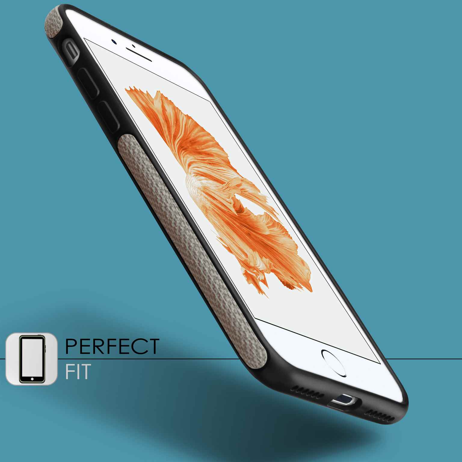 moex Chevron Case für iPhone 6 – Flexible Hülle mit erhöhtem Rand für optimalen Schutz – Weiteres Produktbild 2