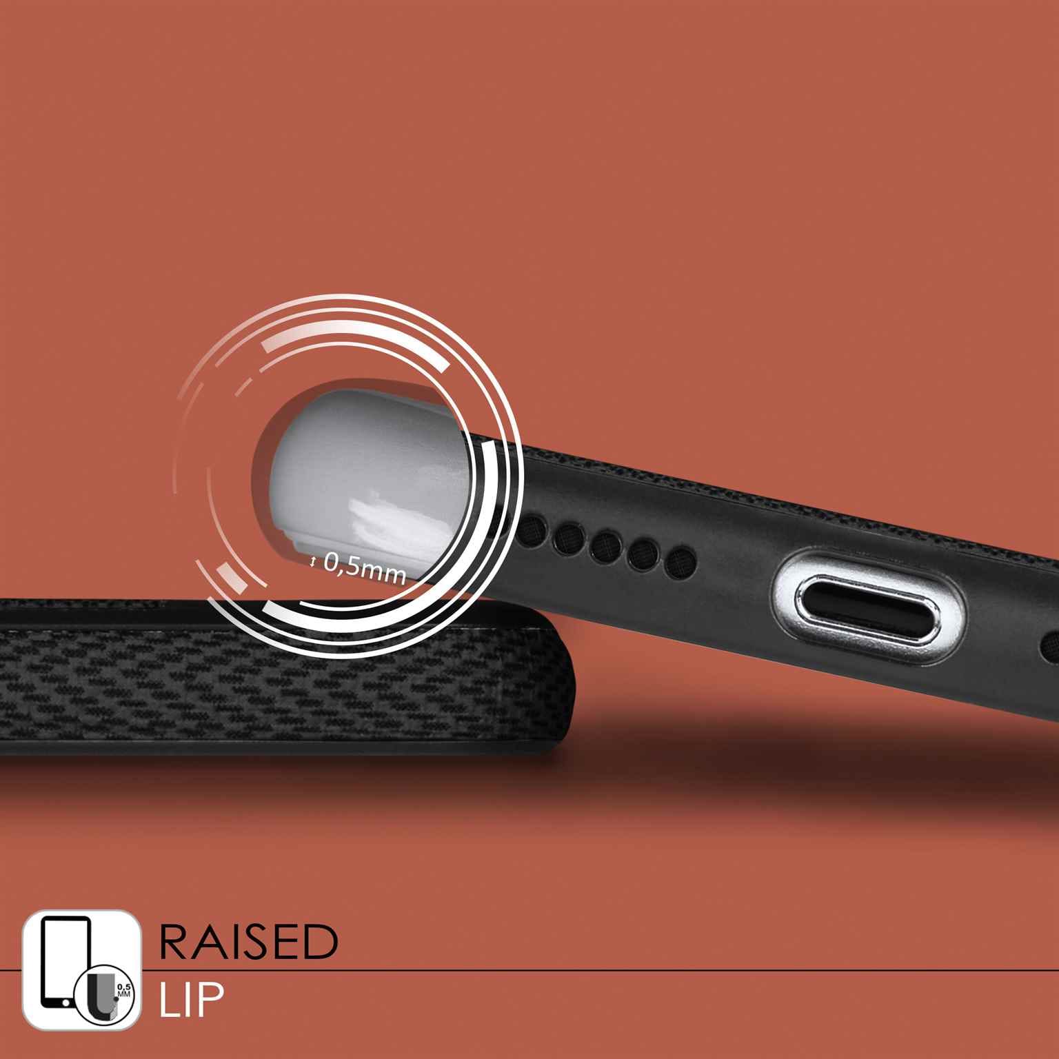 moex Chevron Case für iPhone 7 Plus – Flexible Hülle mit erhöhtem Rand für optimalen Schutz – Weiteres Produktbild 5 moex Chevron Case für iPhone 7 Plus – Flexible Hülle mit erhöhtem Rand für optimalen Schutz – Weiteres Produktbild 5