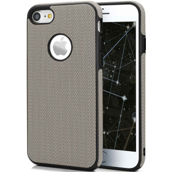 moex moex Chevron Case für iPhone 7 – Flexible Hülle mit erhöhtem Rand für optimalen Schutz – Bigio