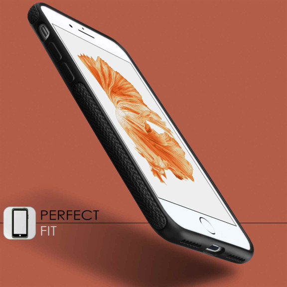 moex Chevron Case für iPhone 8 Plus – Flexible Hülle mit erhöhtem Rand für optimalen Schutz – Weiteres Produktbild 3