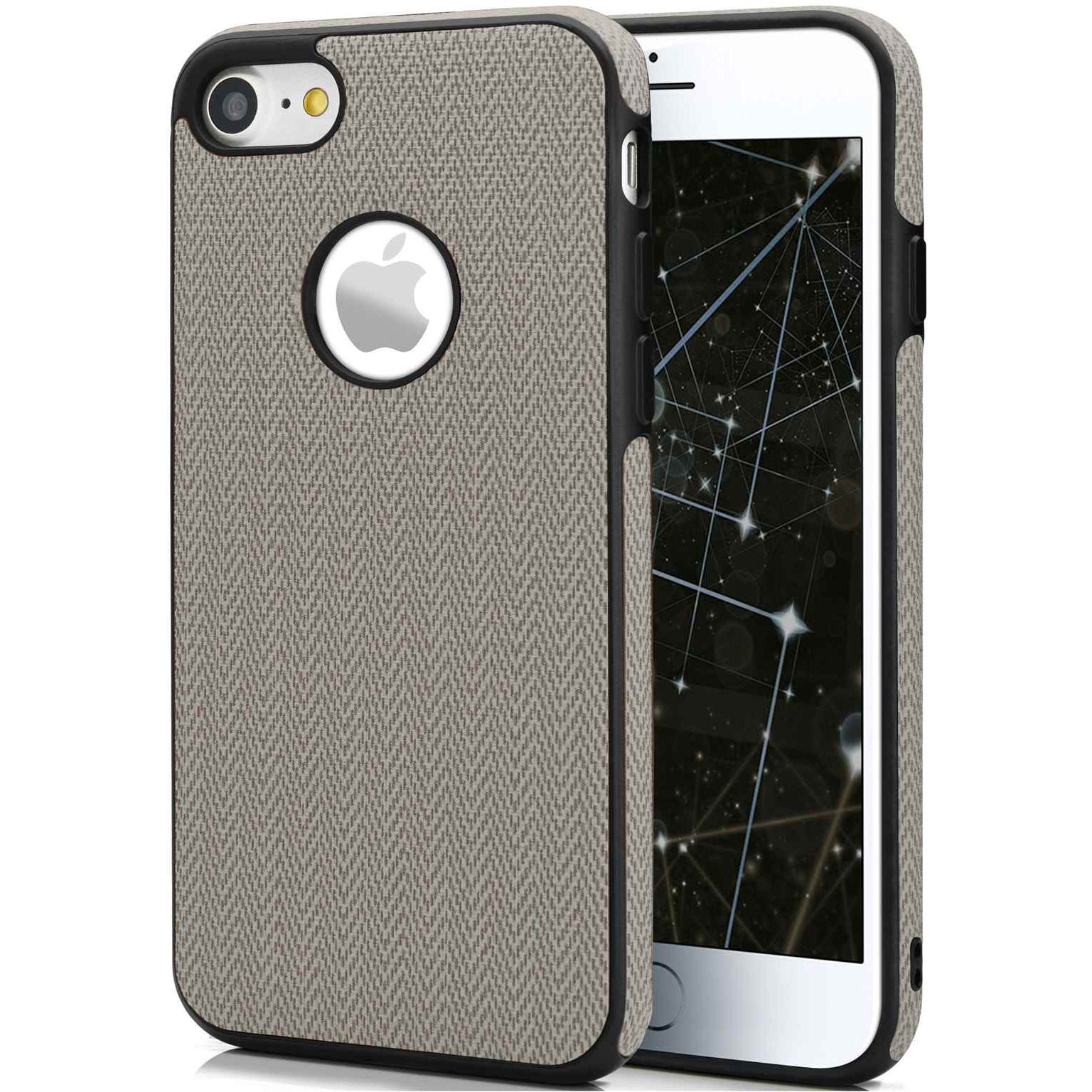 moex Chevron Case für iPhone 8 – Flexible Hülle mit erhöhtem Rand für optimalen Schutz – undefined