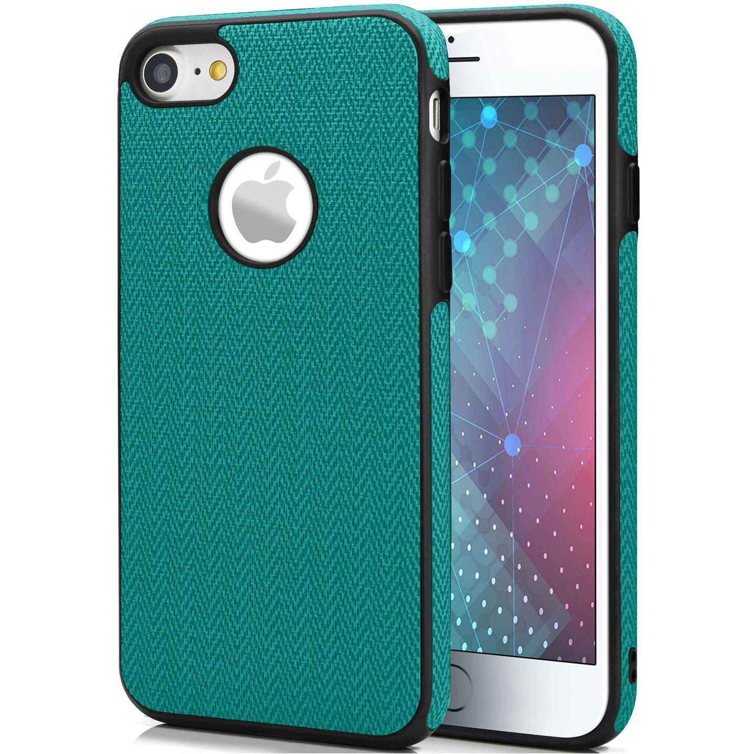 moex Chevron Case für iPhone 8 – Flexible Hülle mit erhöhtem Rand für optimalen Schutz – Weiteres Produktbild 1