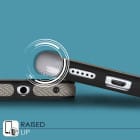 moex Chevron Case für Huawei P9 Lite – Flexible Hülle mit erhöhtem Rand für optimalen Schutz – Weiteres Produktbild 5