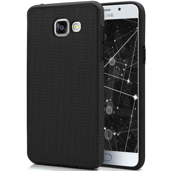 moex Chevron Case für Samsung Galaxy A3 (2016) – Flexible Hülle mit erhöhtem Rand für optimalen Schutz – Weiteres Produktbild 1