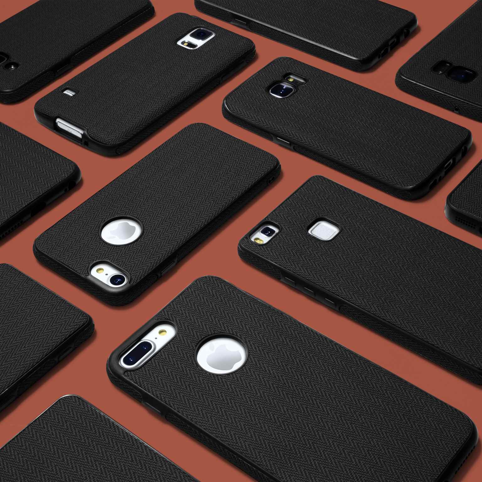 moex Chevron Case für Samsung Galaxy A3 (2016) – Flexible Hülle mit erhöhtem Rand für optimalen Schutz – Weiteres Produktbild 6