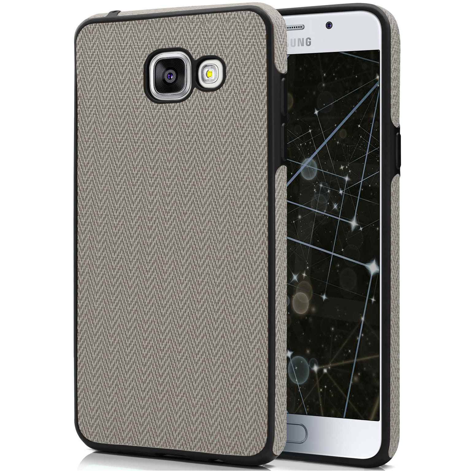moex Chevron Case für Samsung Galaxy A5 (2016) – Flexible Hülle mit erhöhtem Rand für optimalen Schutz – Weiteres Produktbild 1