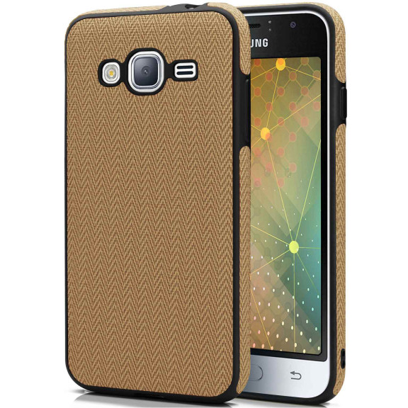 moex Chevron Case für Samsung Galaxy J3 (2016) – Flexible Hülle mit erhöhtem Rand für optimalen Schutz – Weiteres Produktbild 1