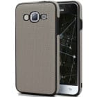 moex Chevron Case für Samsung Galaxy J3 (2016) – Flexible Hülle mit erhöhtem Rand für optimalen Schutz – Produktbild 1