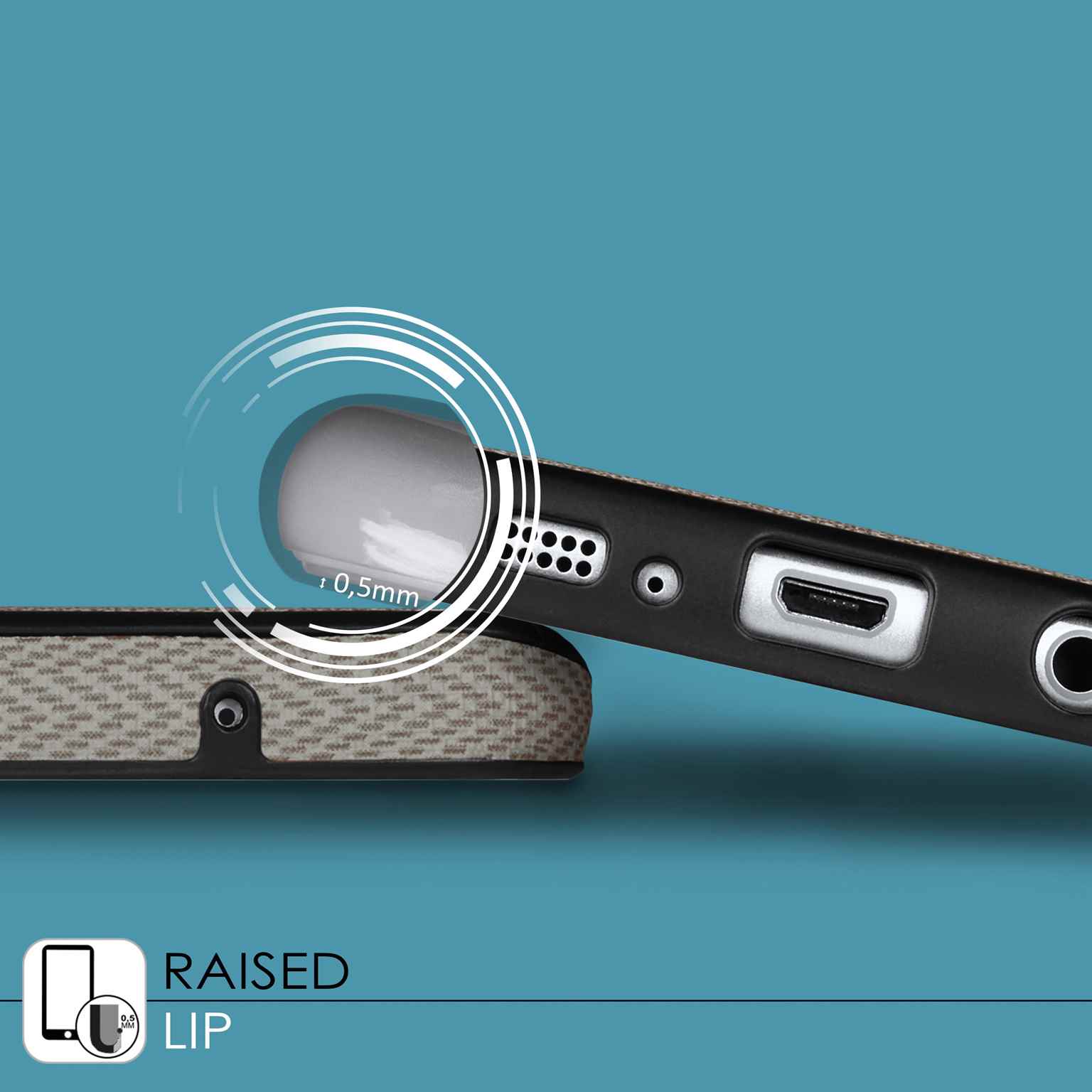 moex Chevron Case für Samsung Galaxy S5 – Flexible Hülle mit erhöhtem Rand für optimalen Schutz – Weiteres Produktbild 5 moex Chevron Case für Samsung Galaxy S5 – Flexible Hülle mit erhöhtem Rand für optimalen Schutz – Weiteres Produktbild 5