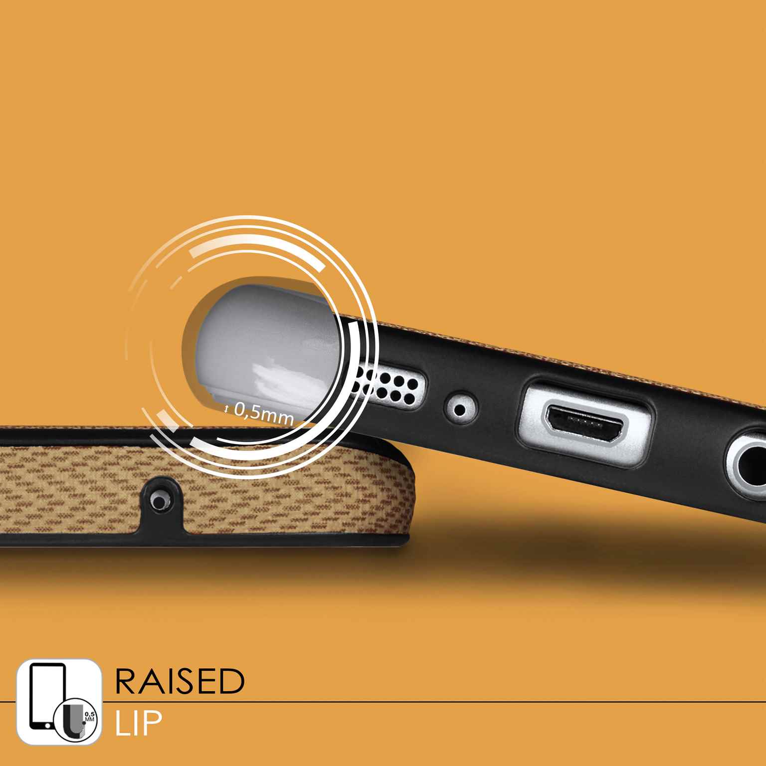 moex Chevron Case für Samsung Galaxy S6 Edge – Flexible Hülle mit erhöhtem Rand für optimalen Schutz – Weiteres Produktbild 5 moex Chevron Case für Samsung Galaxy S6 Edge – Flexible Hülle mit erhöhtem Rand für optimalen Schutz – Weiteres Produktbild 5