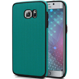 moex Chevron Case für Samsung Galaxy S6 Edge – Flexible Hülle mit erhöhtem Rand für optimalen Schutz – Azzurro moex Chevron Case für Samsung Galaxy S6 Edge – Flexible Hülle mit erhöhtem Rand für optimalen Schutz – Azzurro