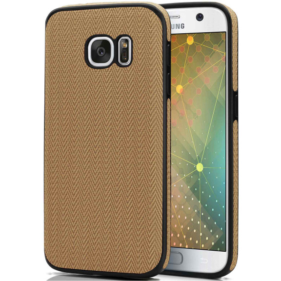 moex Chevron Case für Samsung Galaxy S7 – Flexible Hülle mit erhöhtem Rand für optimalen Schutz – Weiteres Produktbild 1