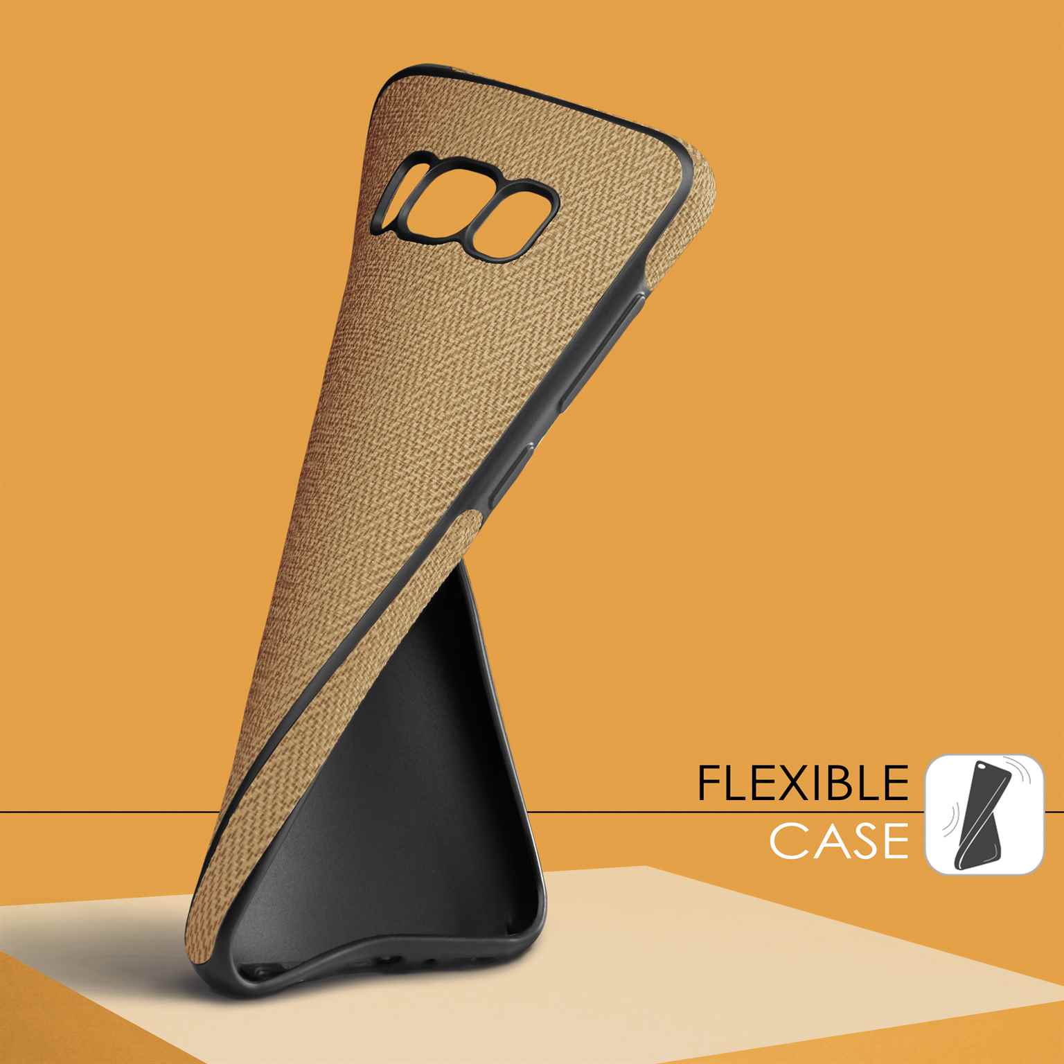 moex Chevron Case für Samsung Galaxy S7 – Flexible Hülle mit erhöhtem Rand für optimalen Schutz – Weiteres Produktbild 1