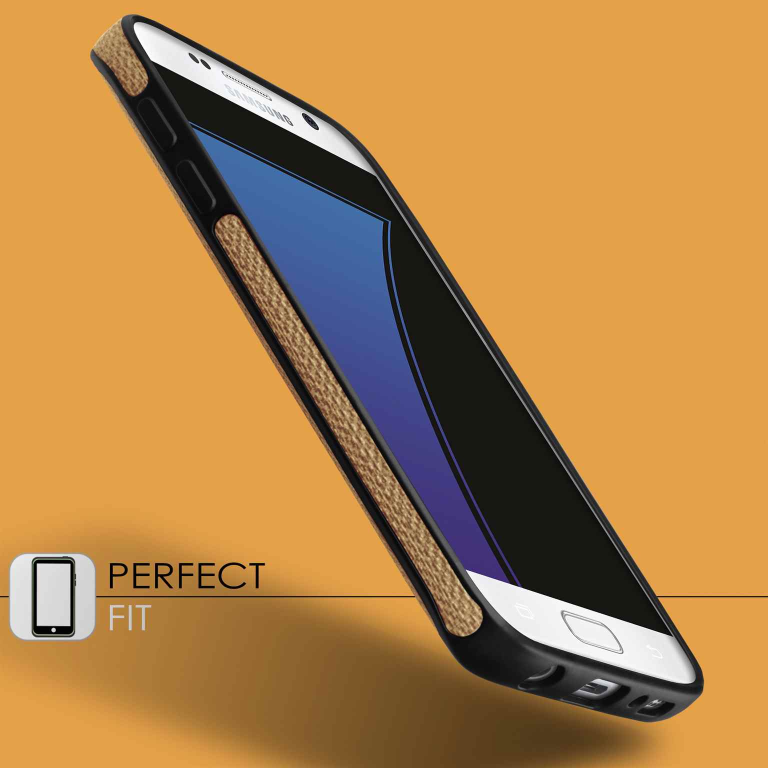 moex Chevron Case für Samsung Galaxy S7 – Flexible Hülle mit erhöhtem Rand für optimalen Schutz – Weiteres Produktbild 2