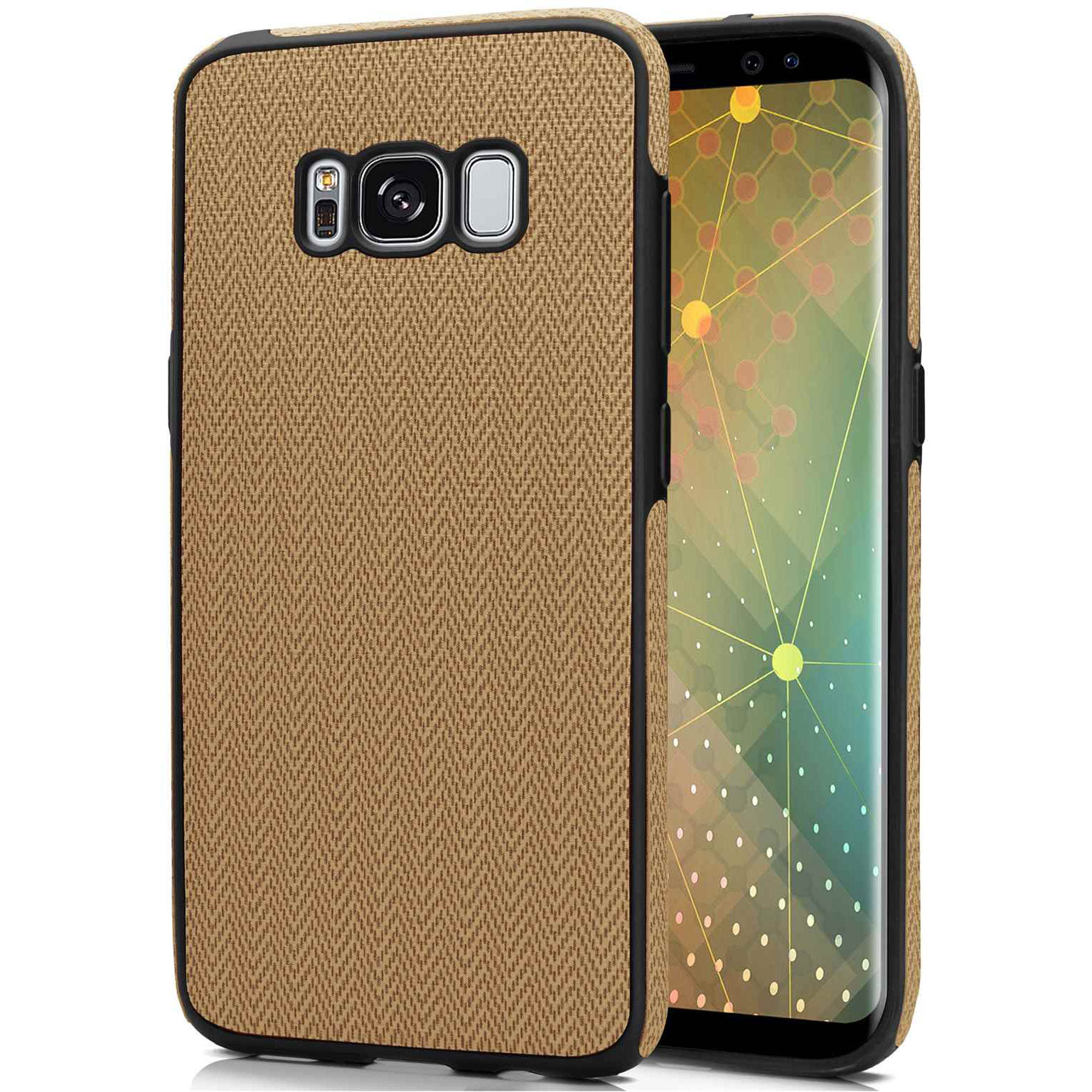 moex Chevron Case für Samsung Galaxy S8 Plus – Flexible Hülle mit erhöhtem Rand für optimalen Schutz Hauptbild