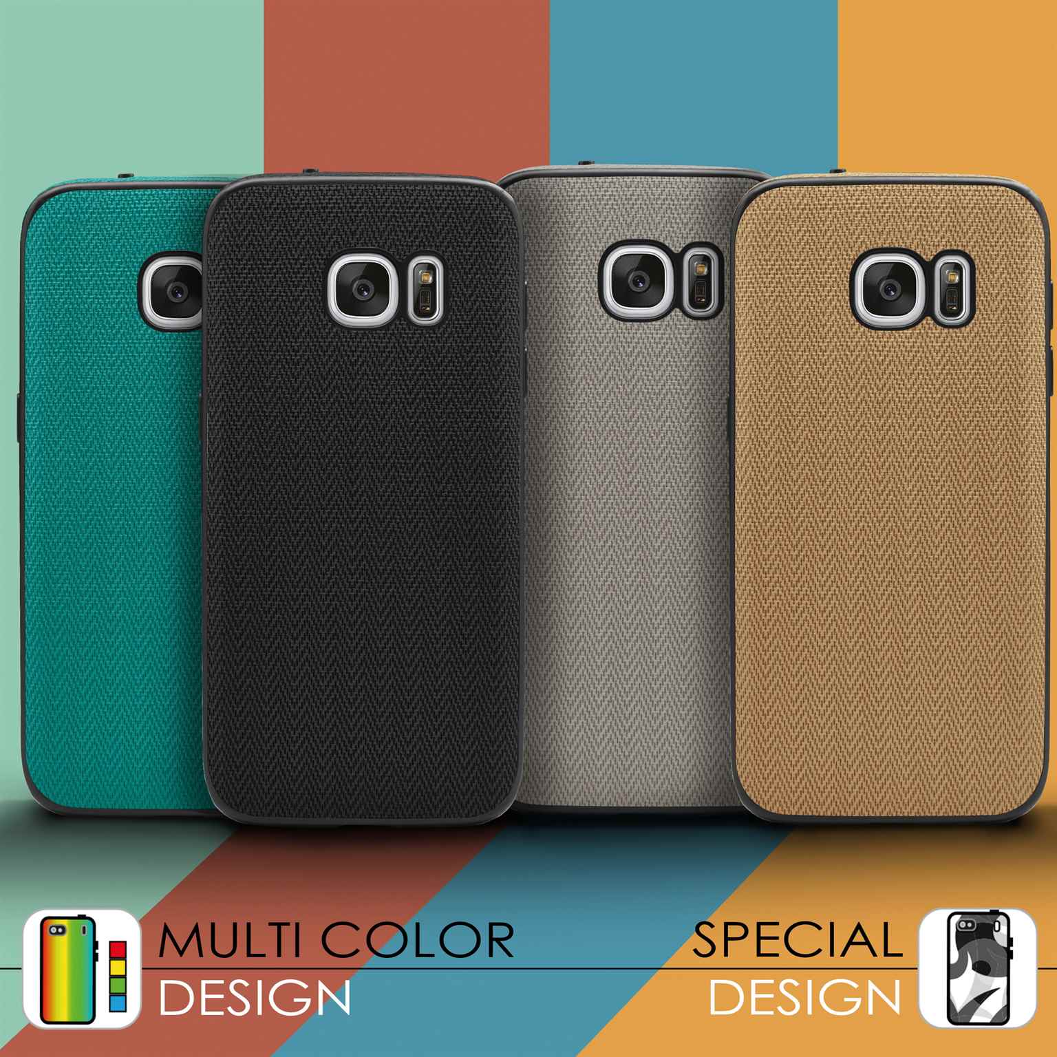 moex Chevron Case für Samsung Galaxy S8 Plus – Flexible Hülle mit erhöhtem Rand für optimalen Schutz – Weiteres Produktbild 5