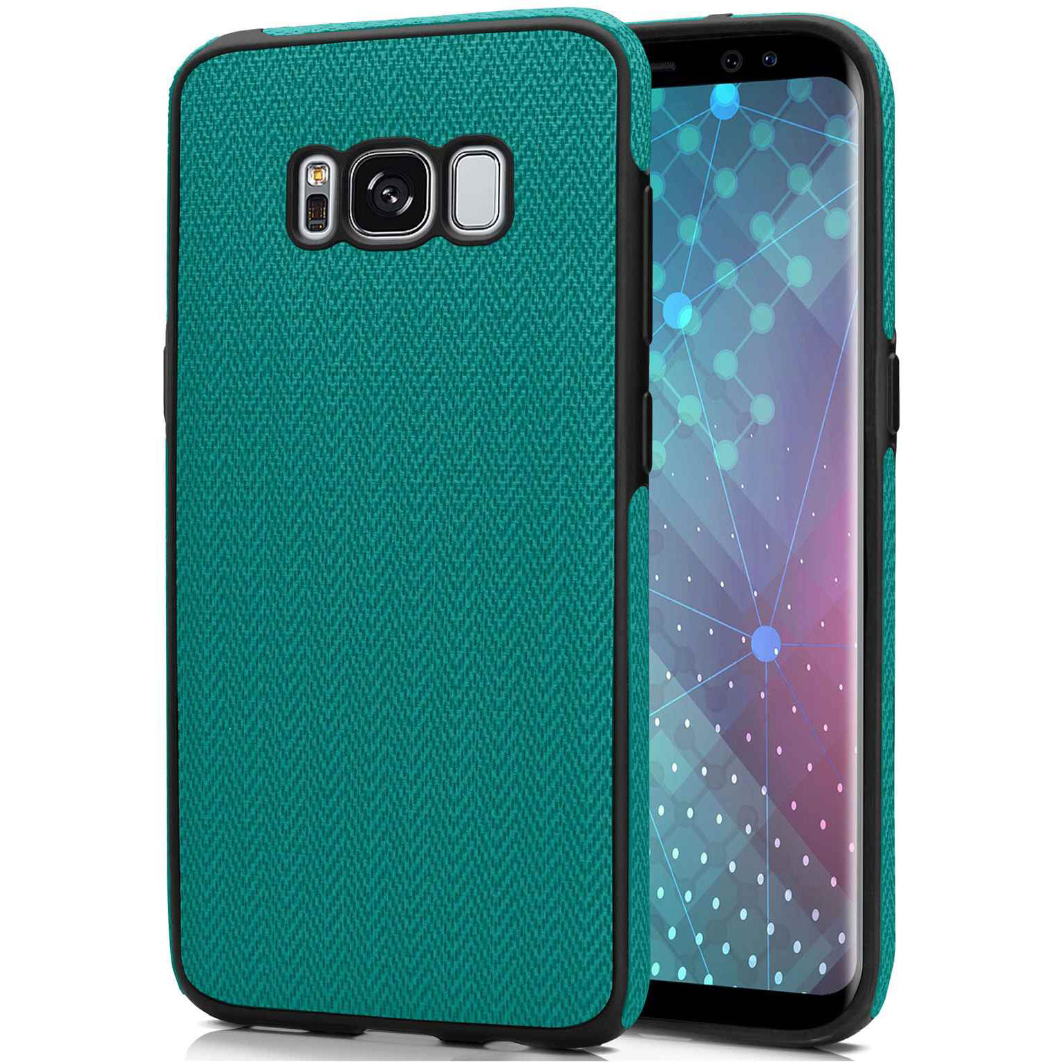 moex Chevron Case für Samsung Galaxy S8 Plus – Flexible Hülle mit erhöhtem Rand für optimalen Schutz Hauptbild