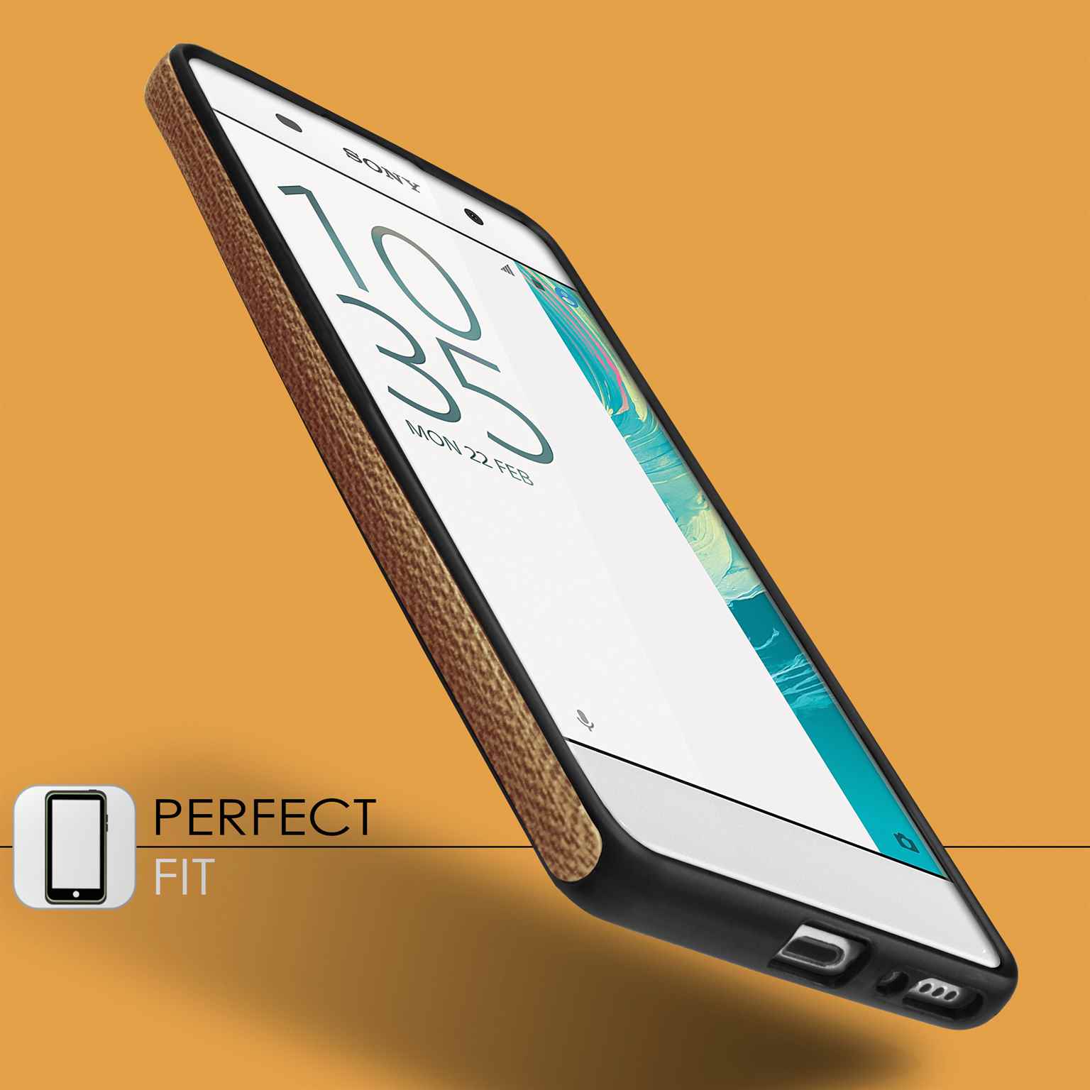 moex Chevron Case für Sony Xperia XA – Flexible Hülle mit erhöhtem Rand für optimalen Schutz – Weiteres Produktbild 3 moex Chevron Case für Sony Xperia XA – Flexible Hülle mit erhöhtem Rand für optimalen Schutz – Weiteres Produktbild 3