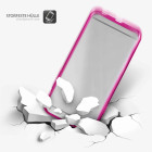 moex Chrome Case für iPhone 4S – Handy Bumper mit Chrom Rand – Transparente Hülle – Weiteres Produktbild 4