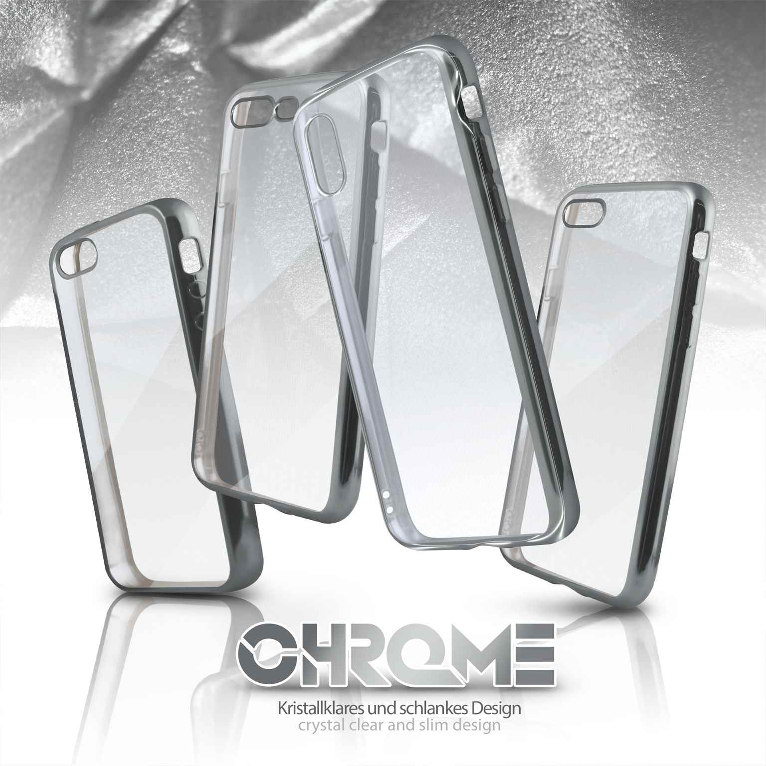 moex Chrome Case für iPhone 6 – Handy Bumper mit Chrom Rand – Transparente Hülle – Weiteres Produktbild 6 moex Chrome Case für iPhone 6 – Handy Bumper mit Chrom Rand – Transparente Hülle – Weiteres Produktbild 6