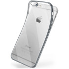 moex Chrome Case für iPhone 6s Plus – Handy Bumper mit Chrom Rand – Transparente Hülle – Produktbild 1